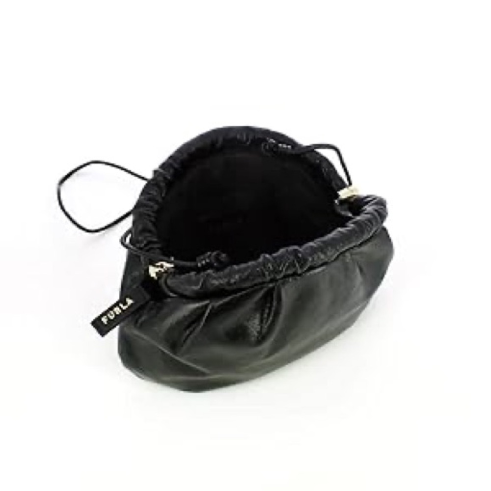Furla Black Leather Clutch Bag - Picture 3 of 11